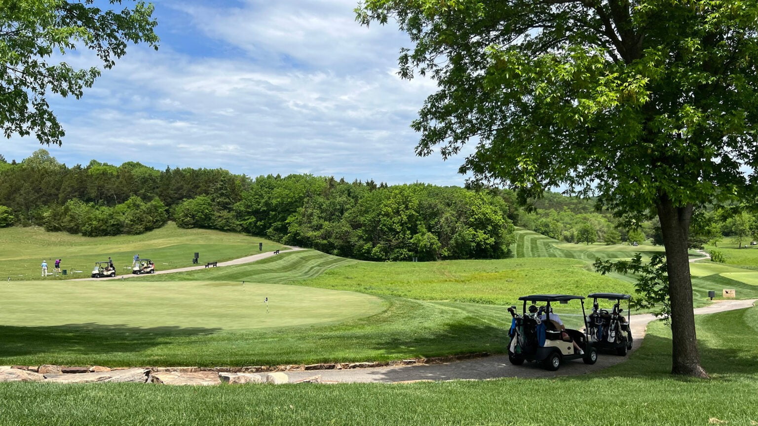 Get into the swing of things at the beautiful golf courses of Lake of the Ozarks